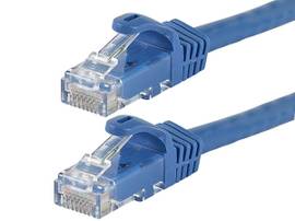 MONOPRICE CAT5E PATCH CABLE_ 25FT BLUE