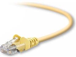 BELKIN SNGLSS PATCH CBL RJ45M/RJ45M 20 YELLOW