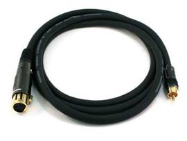 MONOPRICE 6FT PREMIER SERIES XLR FEMALE TO RCA MAL