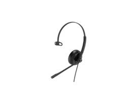 UH34 SE MONO (MONAURAL) USB HEADSET, 3.5MM CONNECTOR, BOOM MICROPHONE, NOISE CANCELING, HEADBAND, HD VOICE, TEAMS, LEATHER EAR CUSHION.