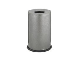 SAFCO RECEPTACLE S OPEN 35GAL BLKSPK