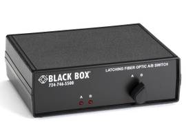 BLACK BOX CORP R OPTIC A/B SWITCH, LATCHING, ST SW1002A