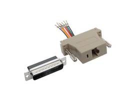 TRIPP LITE DB25 TO RJ45 MODULAR SERIAL ADAPTER M/F