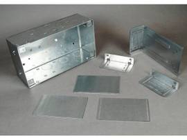 LEGRAND-WIREMOLD 4 GANG WALL SOURCE BOX
