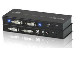 DVI DUAL VIEW KVM EXTNDR UP T/200FT