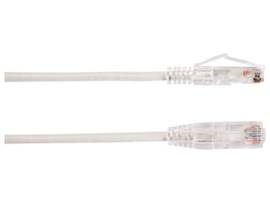 BLACK BOX CORP SLIM-NET CAT6A CABLE  WHITE 15 FEET