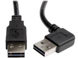 TRIPP LITE 3FT USB 2.0 UNIV CONN CBL RIGHT M/M 3