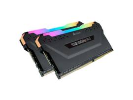 CORSAIR DDR4, 3600MHZ 16GB 2X8GB DIMM, UNBUFFERED, 18-19-19-39, XMP 2.0, VENGEANCE RGB PRO HEATSPREADER, RGB LED, 1.35V