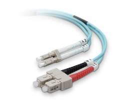 BELKIN MLTMODE AQUA LC/SC 50/125 10GB 10MTRS