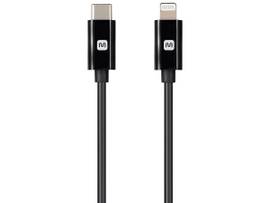 MONOPRICE USB C TO LIGHTNING CABLE - 1.5 FEET - BLACK ( MFI CERTIFIED ) FAST CHARGING_ COMPATIBLE WITH APPLE IPHONE 13 / PRO / PRO MAX / AIRPODS PRO