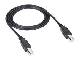 BLACK BOX CORP USB 2.0 CABLE B MALE TO B MALE BLACK 6FT