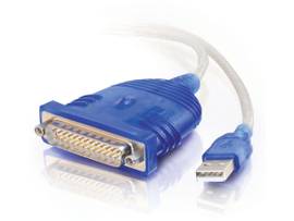 C2G 6ft USB to DB25 Serial Adapter Cable