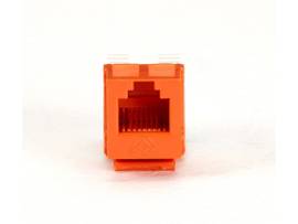 BLACK BOX CORP USOC JACK RJ-11 ORANGE