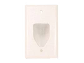 MONOPRICE 1-GANG RECESSED LOW VOLTAGE CABLE WALL P
