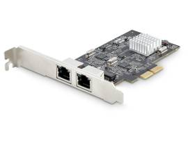 2-PORT 2.5GBPS NBASE-T PCIE NETWORK CARD, INTEL I225-V, DUAL-PORT COMPUTER NETWORK CARD, ETHERNET MULTIGIGABIT NIC, PCI EXPRESS SERVER LAN CARD
