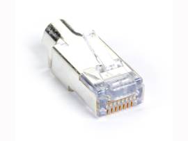 BLACK BOX CORP SHIELDED CAT6 EZ-RJ45 MODULAR PLUGS