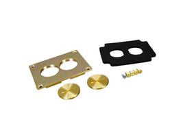 LEGRAND-WIREMOLD BRASS SCREW PLG PLT