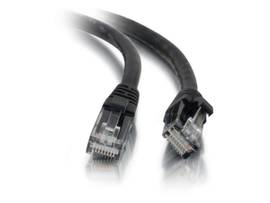 C2G 1ft Cat5e Snagless UTP Cable - Black