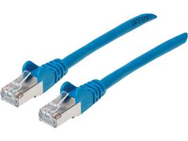 CAT6A S/FTP PATCH CABLE, 5 FT BLUE