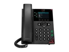 HP POLY VVX 250 4-LINE IP PHONE AND POE-ENABLED WITH POWER SUPPLY-US