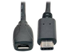 TRIPP LITE USB 2.0 C MALE TO MICRO-B FEMALE 6-IN.