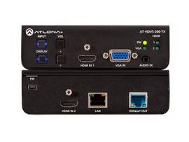 ATLONA HDMI 2 INPUT PLUS VGA SWITCHER CONTROL HDBASET OUTPUT 100 M