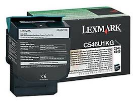 LEXMARK TONER X546/C546 HI-YLD PGM 8K BLK