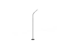 SAFCO GOOSENECK FLOOR LAMP BLACK