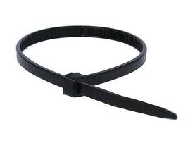 MONOPRICE CABLE TIE 8IN 40 LBS_100 PCS/PACK_BLACK