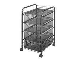 SAFCO CART ONYX 4 DRAWER