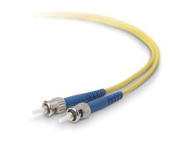 BELKIN DPLX FBR OPTC CABLE ST/ST 8.3/125 3 MTRS