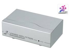 2-PORT VIDEO SPLITTER W/120V