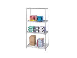 SAFCO SHELVING WIRE IND STARTER GRY
