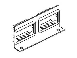 LEGRAND-WIREMOLD SS BRKT W/TWO 2A MINI BEX