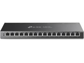 TP-LINK 16-PORT GIGABIT DESKTOP SWITCH WITH 16-PORT POE PORT 16 GIGABIT POE PORTS SPEC 802.3AT AF, 120 W POE POWER, DESKTOP STEEL CASE