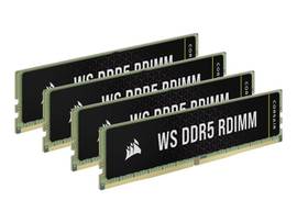 CORSAIR WS DDR5 RDIMM 64GB (4X16GB) DDR5 5600 CL40-40-40-77 1.25V INTEL XMP MEMORY