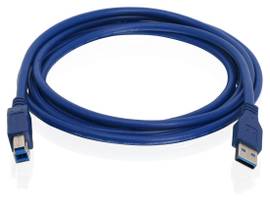 IOGEAR USB 3.0 TYPE A TO TYPE B CBL 6.5FT 2M