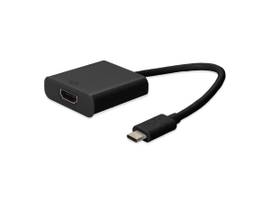 ADD-ON 8IN USB 3.1 (C)/HDMI M/F BLACK ADAPTER