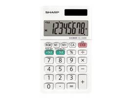SHARP EL244WB TWIN POWER 8-DIGIT DISPLAY