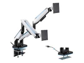 RELAUNCH MI-4881 HEAVY DUTY DUAL MONITOR ARM FOR SCREENS UP TO 35