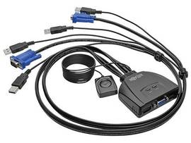 TRIPP LITE 2-PORT USB / VGA KVM SWITCH W/ AUDIO