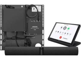 CRESTRON FLEX SMALL ROOM CONFERENCE SYSTEM WITH JABRA PANACAST 50 VIDEO BAR FOR ZOOM ROOMS SOFTWARE
