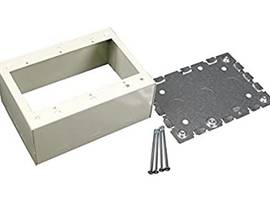LEGRAND-WIREMOLD STL DEEP DEV BOX 3G IVORY