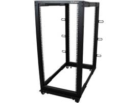 25U ADJUSTABLE DEPTH 4 POST SERVER RACK