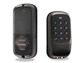 DEADBOLT YRL KF PUSHBUTTON ZW 0BP
