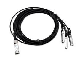AXIOM 100GBASE-CR4 QSFP28 TO 4 SFP28 PASSIVE DAC FORTINET COMPATIBLE 1M
