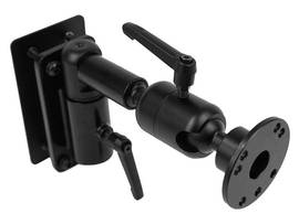 GAMBER SEMI-TRUCK PIVOT MOUNT, 2IN EXTENSION, AMPS & NEC HOLE PATTERNS WITH BACK PLATE