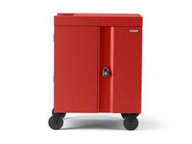 BRETFORD 16 UNIT CUBE CART,270DRS,RED