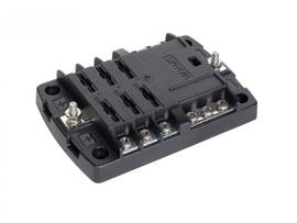 GAMBER POWER DISTRIBUTION BLOCK, 6 CIRCUIT W/ NEG BUS