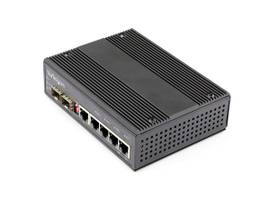 INDUSTRIAL 6PORT GIGABIT POE+ SWITCH 30W